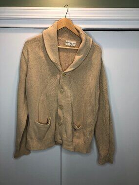 Denim and Supply Mens Gold sweater Vintage